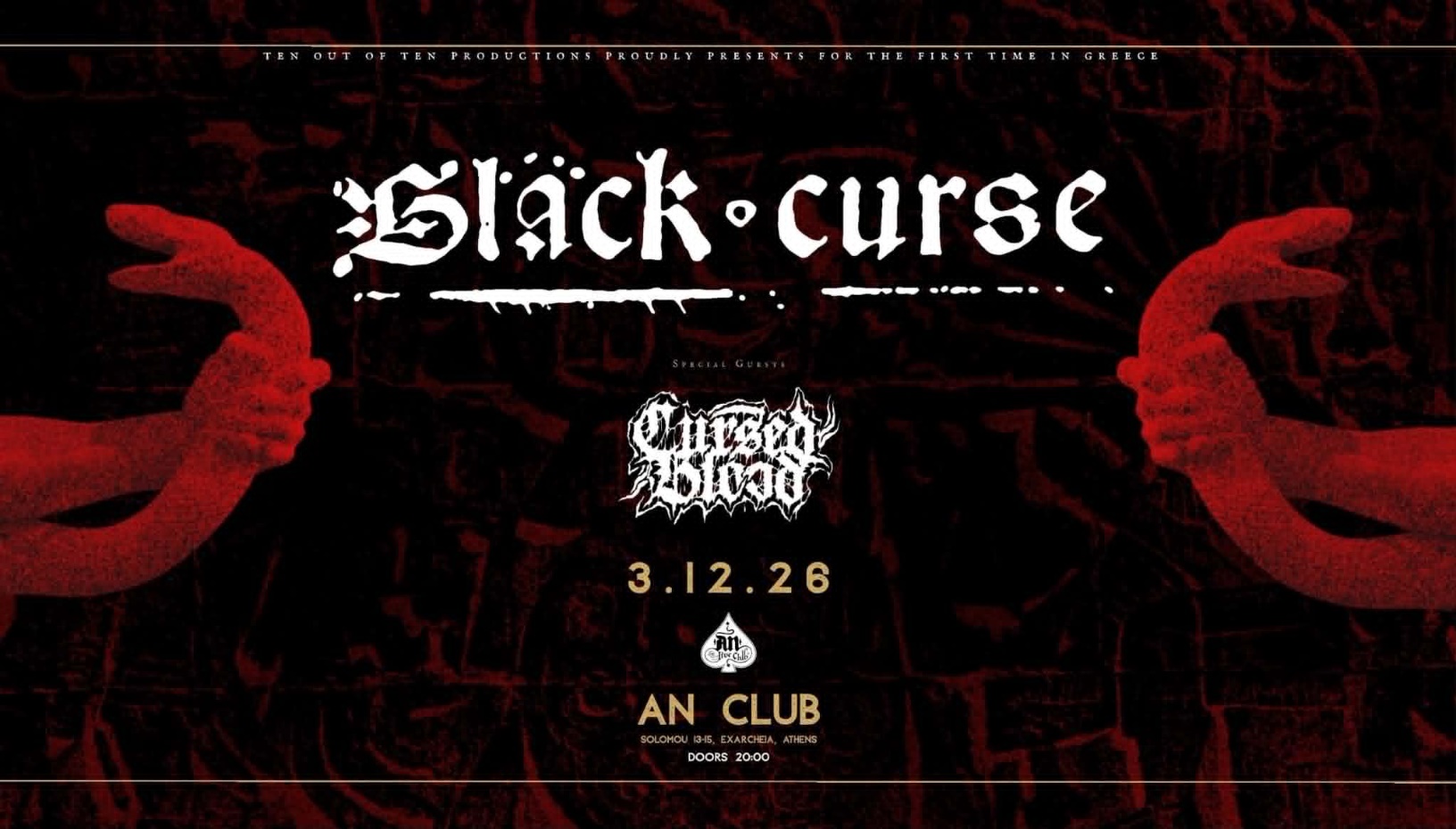 Black Curse | Special Guests : Cursed Blood 